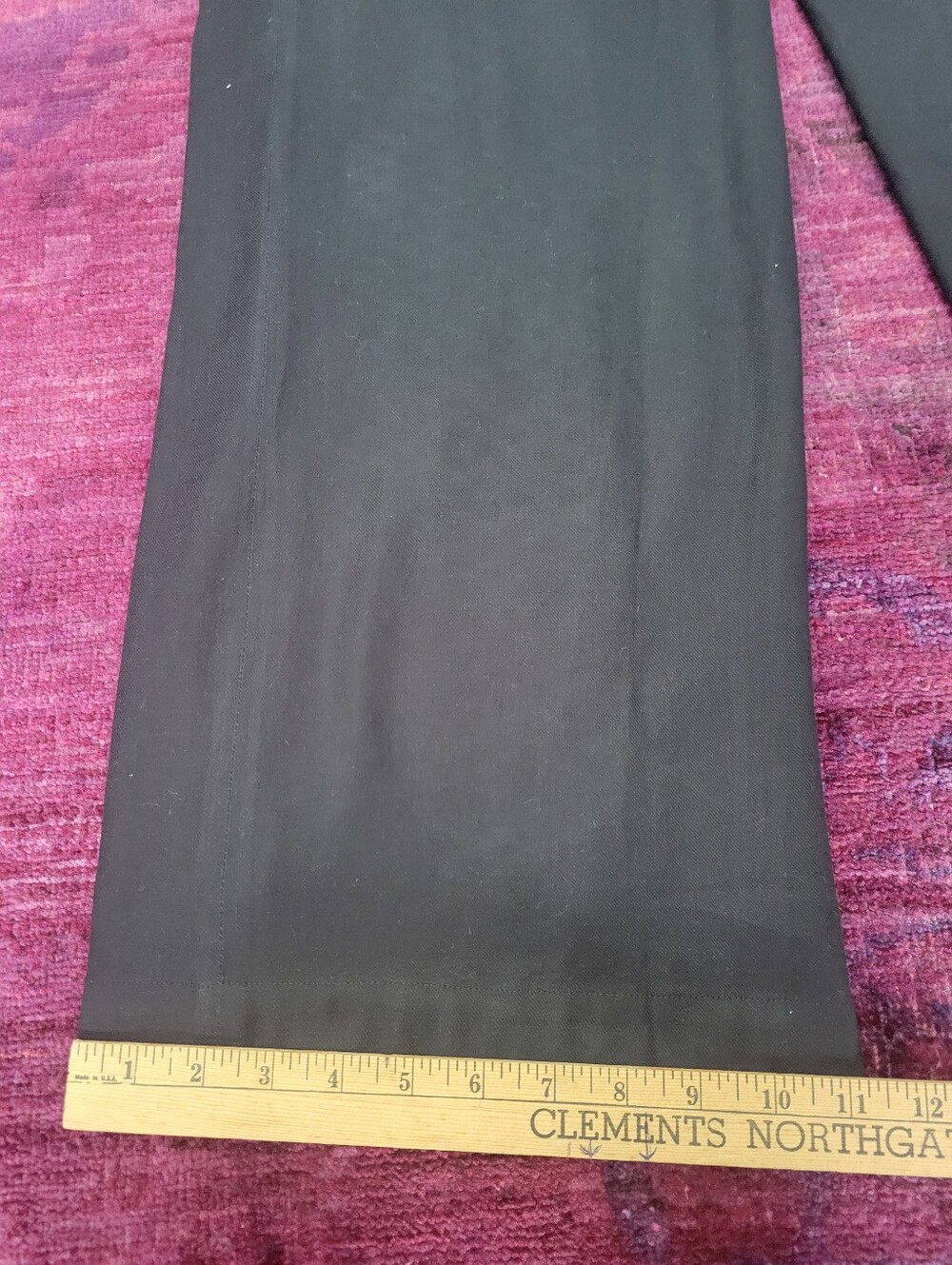 new Elie Tahari 100% Linen Wide-Leg Pants Black Women's Trousers Lined w/Pockets - Picture 7 of 13